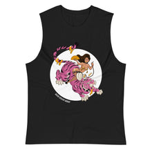 Load image into Gallery viewer, Bees Knees Babes - Black Tank
