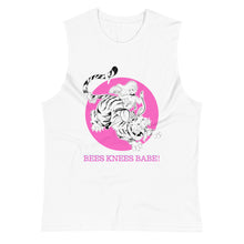 Load image into Gallery viewer, Bees Knees Babes - White Tank
