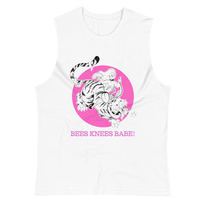 Bees Knees Babes - White Tank