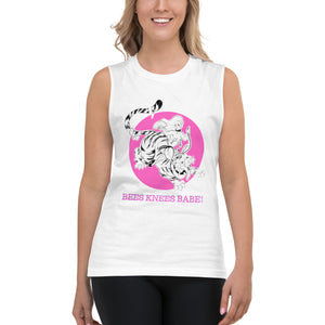 Bees Knees Babes - White Tank